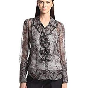 NWT Robert Graham Lace Blouse